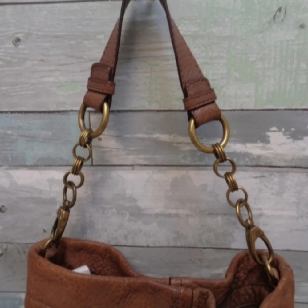 Fossil Leather Y2K Hobo